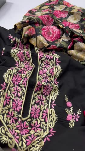 Rs 5700 Lawn hand made emb shirt trouser 2pc Rs 5700 Lawn hand made emb shirt trouser 2pc